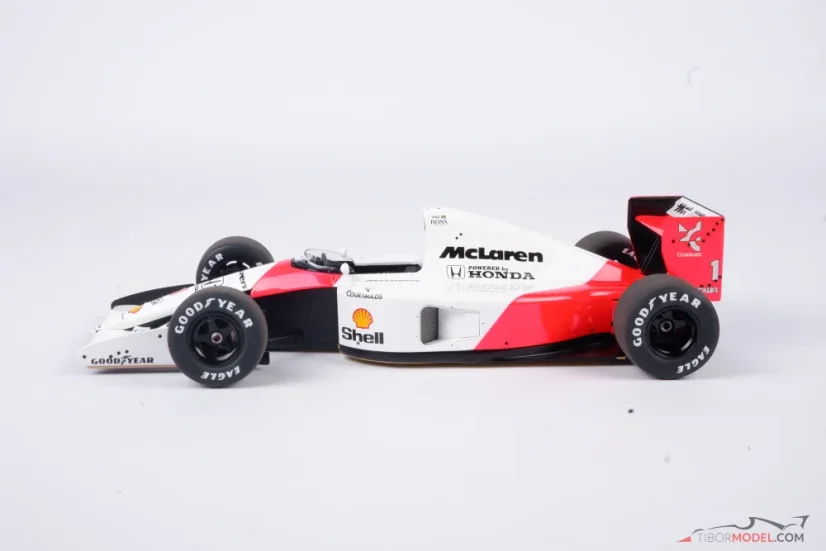 McLaren MP4/6 - Ayrton Senna (1991), with McLaren logo, 1:18 AUTOart