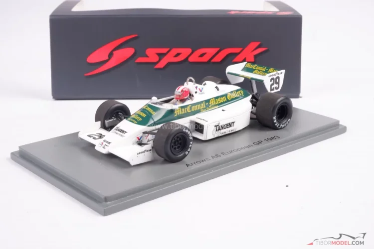 Arrows A6 - Marc Surer (1983), VC Európy, 1:43 Spark