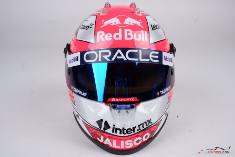 Sergio Perez 2022 Red Bull mini helmet, Austrian GP, 1:2 Schuberth