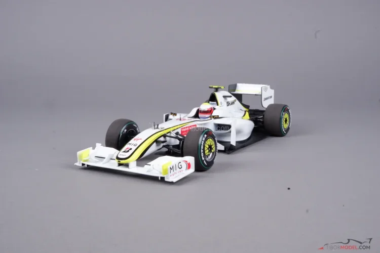 Model car Brawn BGP001 Barrichello Europe 2009 Minichamps