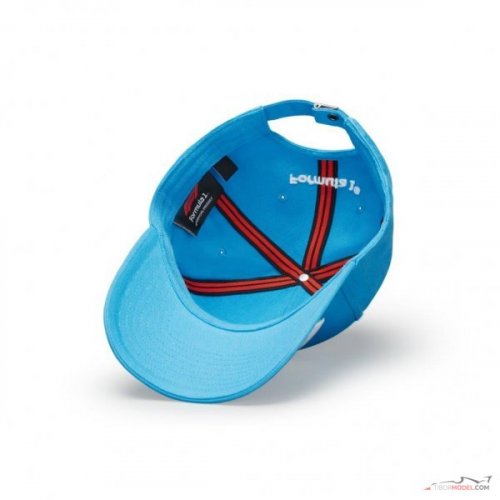 F1 bright blue baseball cap