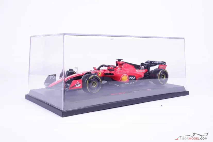 Showcase for the F1 model cars from Bburago, scale 1:18