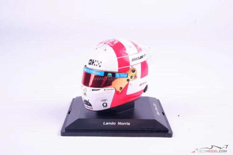 Lando Norris 2023 VC Monaka, McLaren prilba, 1:5 Spark