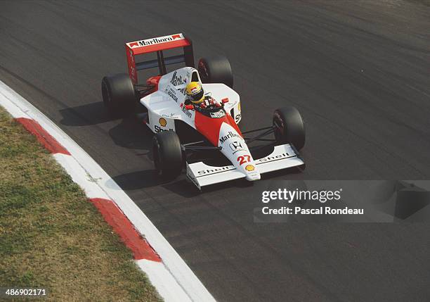 McLaren MP4/5B - Ayrton Senna (1990), Winner Italian GP, 1:43 GP Replicas McLaren MP4/5B - Ayrton Senna (1990), Winner Italian GP, 1:43 GP Replicas