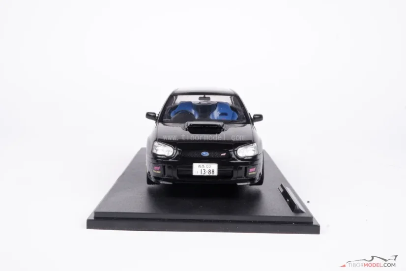 Subaru Impreza WRX STi (2004) fekete, 1:18 Solido