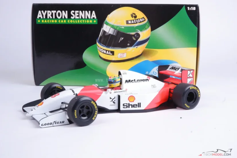 McLaren MP4/8 - Ayrton Senna (1993), 1:18 Minichamps