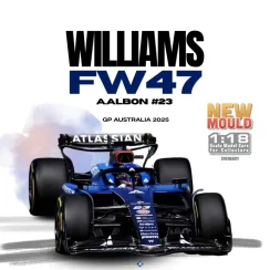 Williams FW47 - Alex Albon (2025), Australian GP, 1:18 Solido