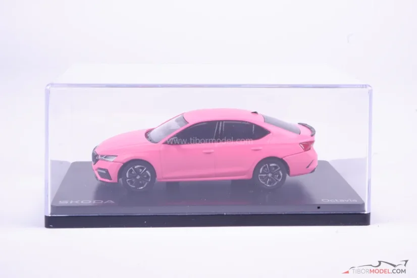 Skoda Octavia IV RS (2020) rózsaszín, 1:43 Abrex