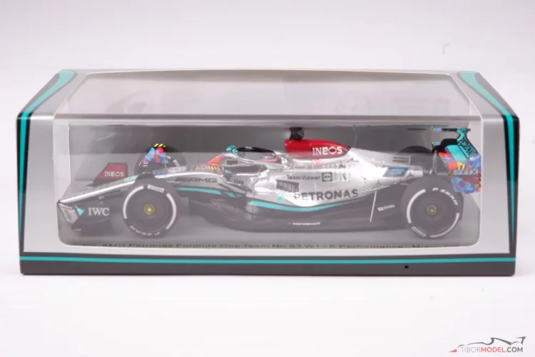 Mercedes W13 - George Russell (2022), VC Miami, 1:43 Spark