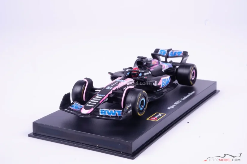 Alpine A524 - Esteban Ocon (2024), 1:43 BBurago Signature