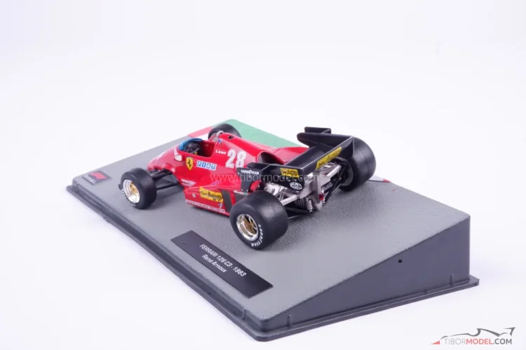 Kit Maquette SMTS 1/43 – Ferrari 126 C3 F1 – Non Monté – Métal Blanc – Occasion