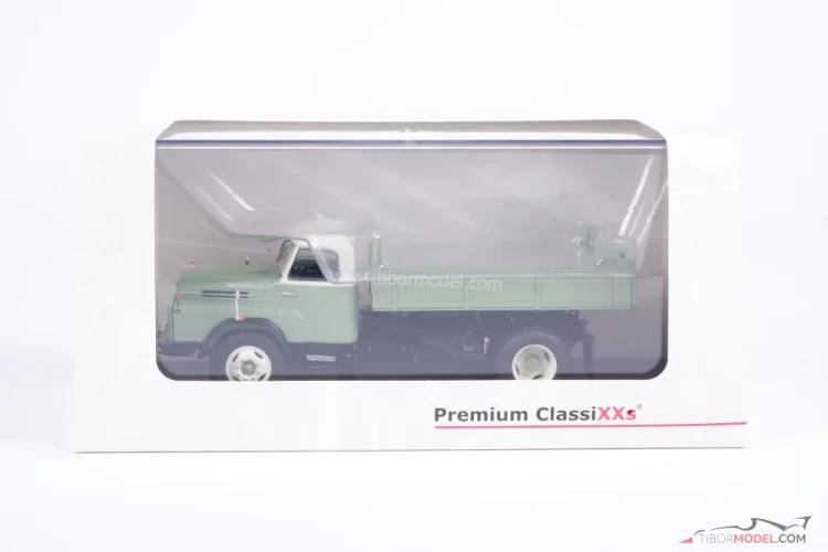 Csepel D-450B valník, zelený, 1:43 Premium ClassiXXs
