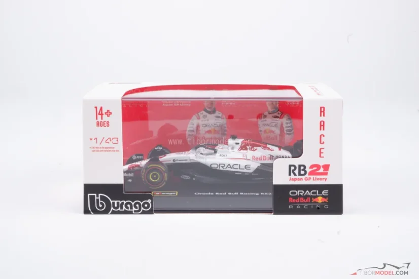 Red Bull RB21 - Max Verstappen (2025) VC Japonska, 1:43 BBurago Signature