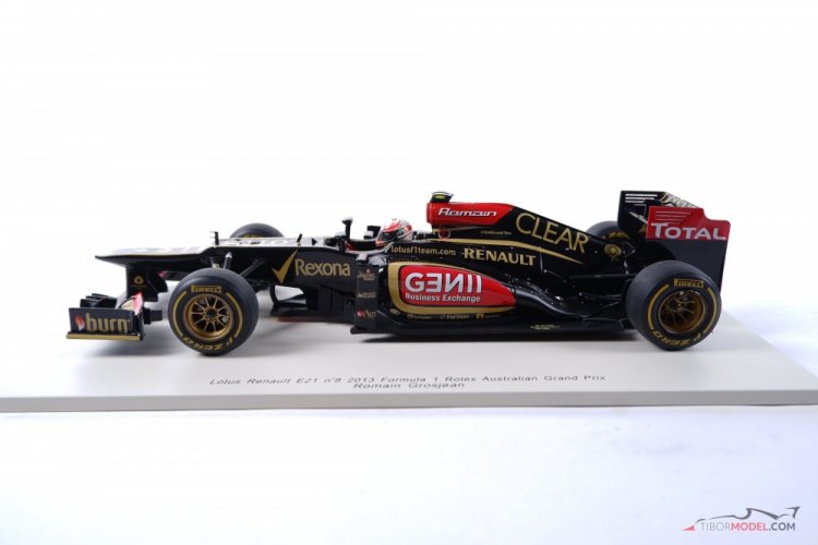 Model car Lotus E21 R. Grosjean 2013, 1:18 Spark | Tibormodel.com