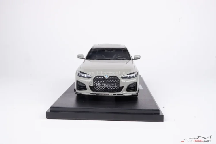 BMW Alpina B4 GT (2024) sivé, 1:18 GT Spirit