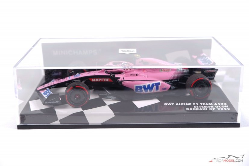 Alpine A522 - E. Ocon (2022), VC Bahrajnu, 1:43 Minichamps
