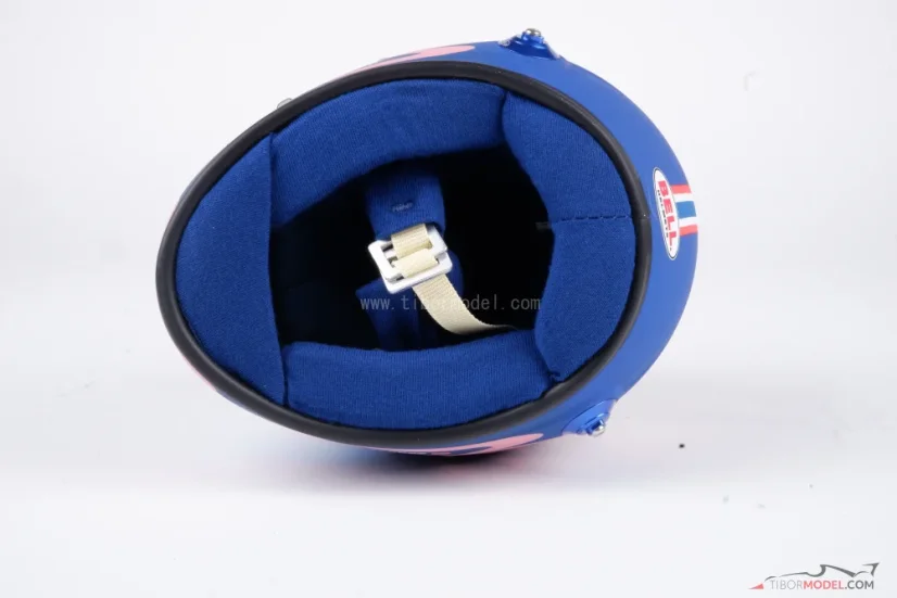 Alex Albon 2025 Williams mini helmet, 1:2 Bell