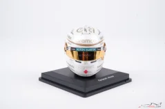 Fernando Alonso 2025 Chinese GP mini helmet, Aston Martin, 1:5 Spark