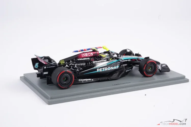 Mercedes  W15 - Lewis Hamilton (2024), VC Velké Británie, 1:43 Spark