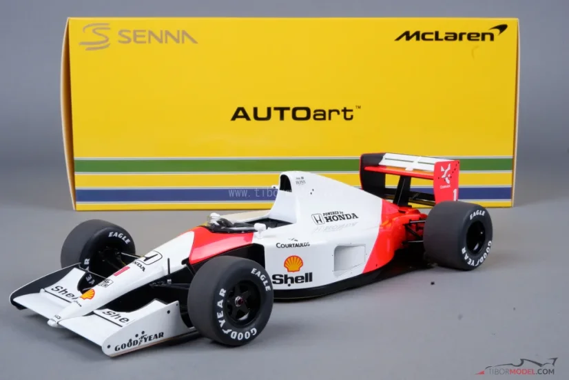McLaren MP4/6 - Ayrton Senna (1991), 1:18 AUTOart