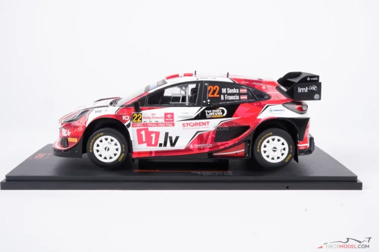 Ford Puma - Sesks/ Francis (2024), Rally Poľska, 1:18 Ixo