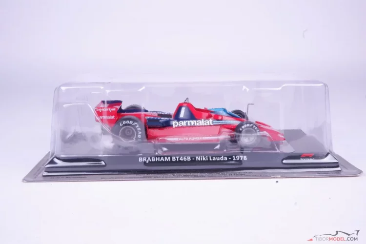OPO 10 - Miniature car Formula 1 1/43 Compatible with BRABHAM BT46B - Niki  Lauda - 1978 - F1 FD055