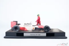 Diorama McLaren MP4/5B - Ayrton Senna crash 1990 Suzuka, 1:18