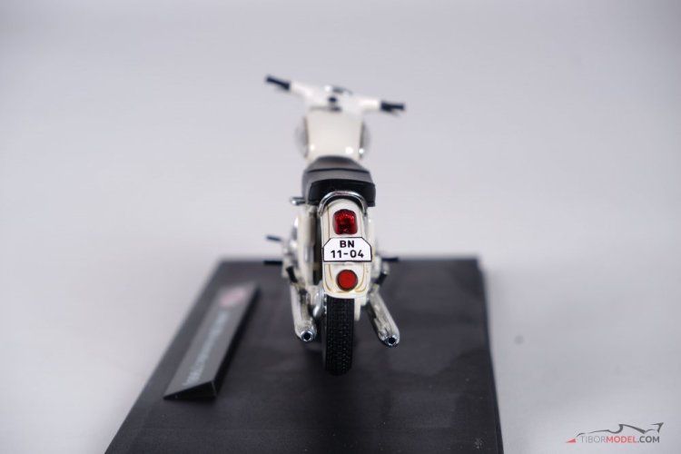 Jawa 350 Kyvacka Automatic fehér (1966), 1:18 Abrex