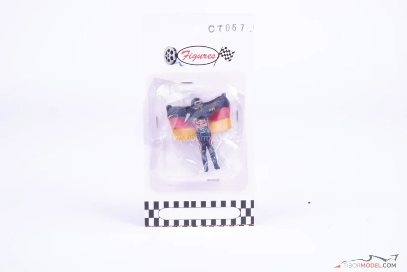 Sebastian Vettel zászlóval, Red Bull 2012, 1:43 Cartrix