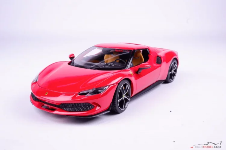 Ferrari 296 GTB (2021) red, 1:18 Bburago