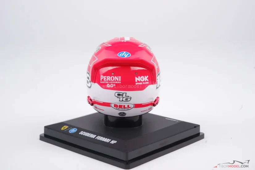 Charles Leclerc 2026 mini helmet, Ferrari, 1:5 Looksmart