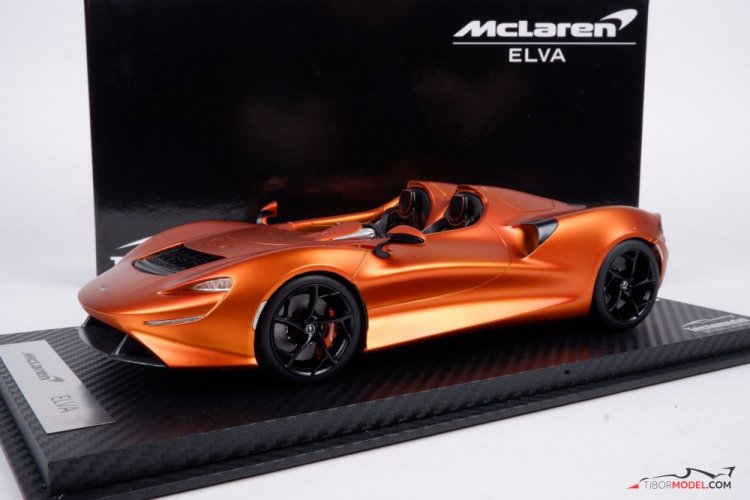 Model car McLaren Elva 2020, 1:18 Tecnomodel | Tibormodel.com