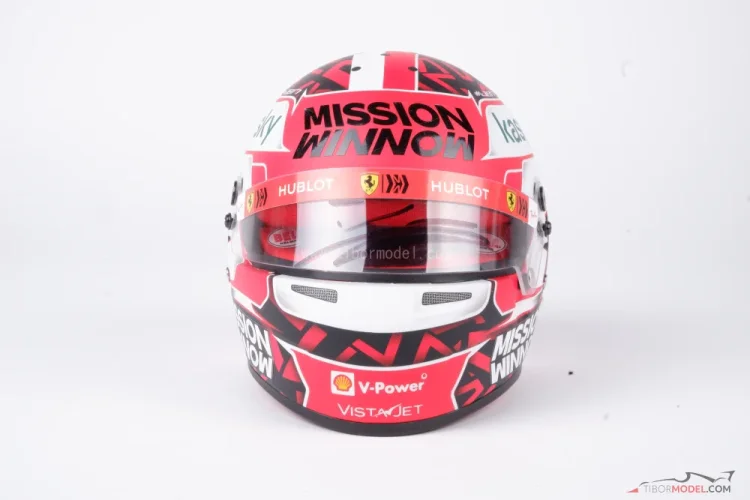 Charles Leclerc 2020, Ferrari prilba, 1:2 Bell