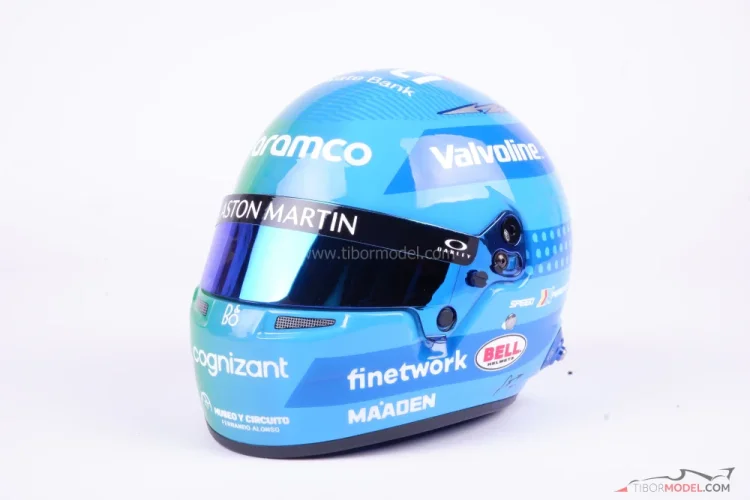 Fernando Alonso 2024 VC Las Vegas, Aston Martin prilba, 1:2 Bell