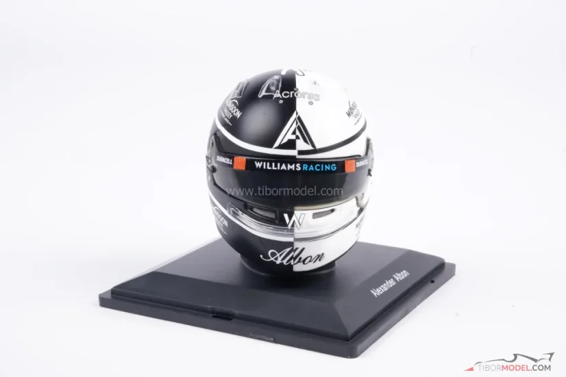 Alexander Albon 2023, VC Velké Británie, Williams přilba, 1:5 Spark