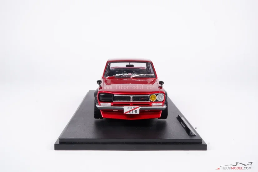 Nissan Skyline C10 Hakosuka (1970) red, 1:18 Solido