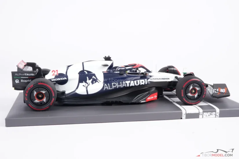 AlphaTauri AT04 - Nyck de Vries (2023), 1:18 Minichamps