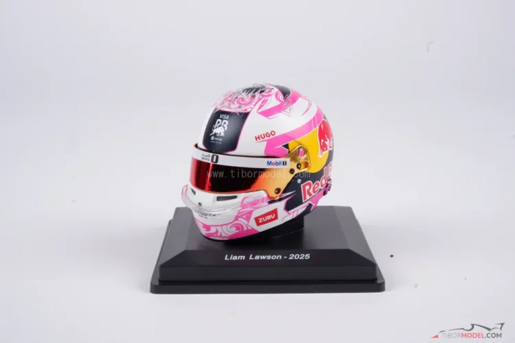 Liam Lawson 2025 Racing Bulls mini prilba, 1:5 Spark