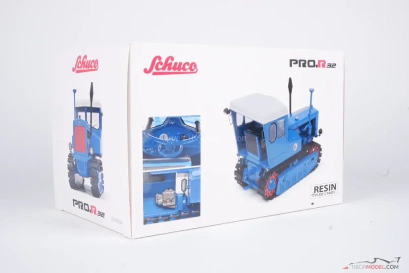 IFA KS07/60 traktor, modrý, 1:32 Schuco