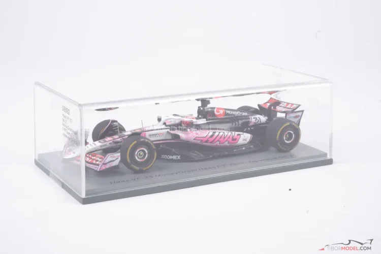 Model Haas VF-25 Ocon, 2025, Japan GP, 1:43 Spark | Tibormodel.com