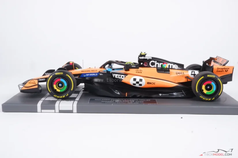McLaren MCL39 - Lando Norris (2025), Víťaz VC Monaka, 1:18 Minichamps