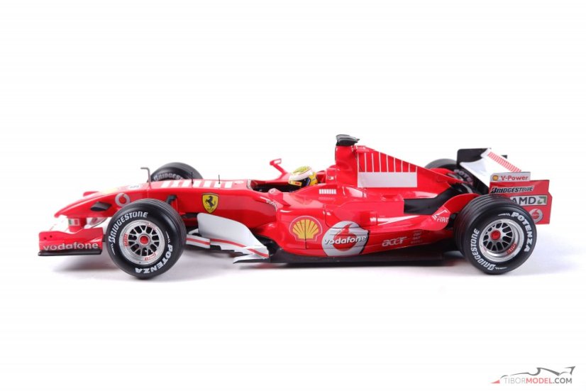 Ferrari 248 F1 Felipe Massa ミニカー1/18 Model car Ferrari 248 F1 Massa 2006, 1:18 Hot Wheels | Tibormodel.com