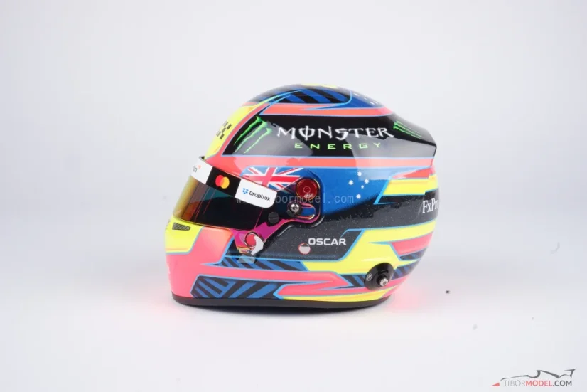 Oscar Piastri 2026 mini helmet, McLaren, 1:2 Bell