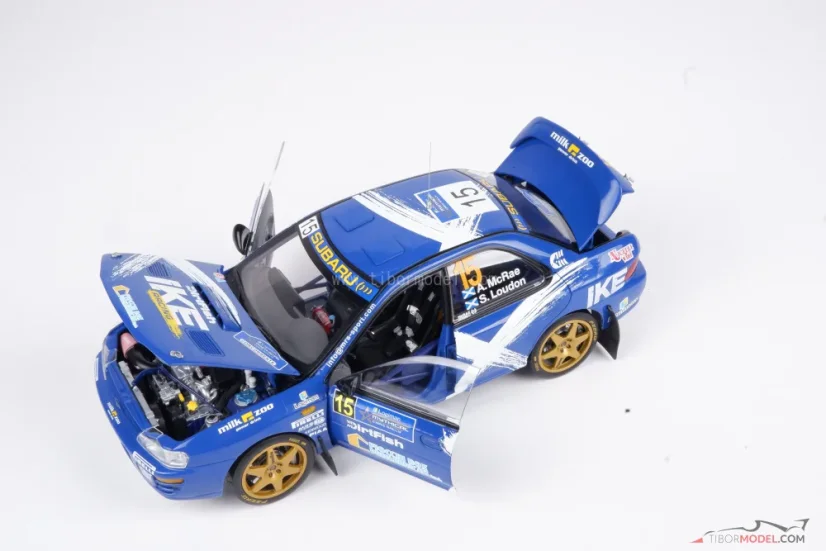 Subaru Impreza - McRae/ Loudon (2023) Mythical Cars Rally, 1:18 Sun Star