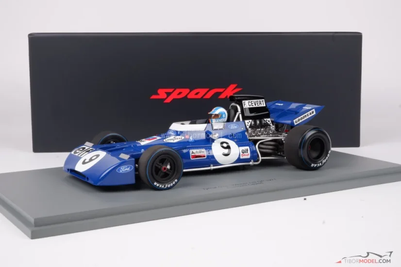 Tyrrell 002 - Francois Cevert (1971), Győztes USA Nagydíj, 1:18 Spark