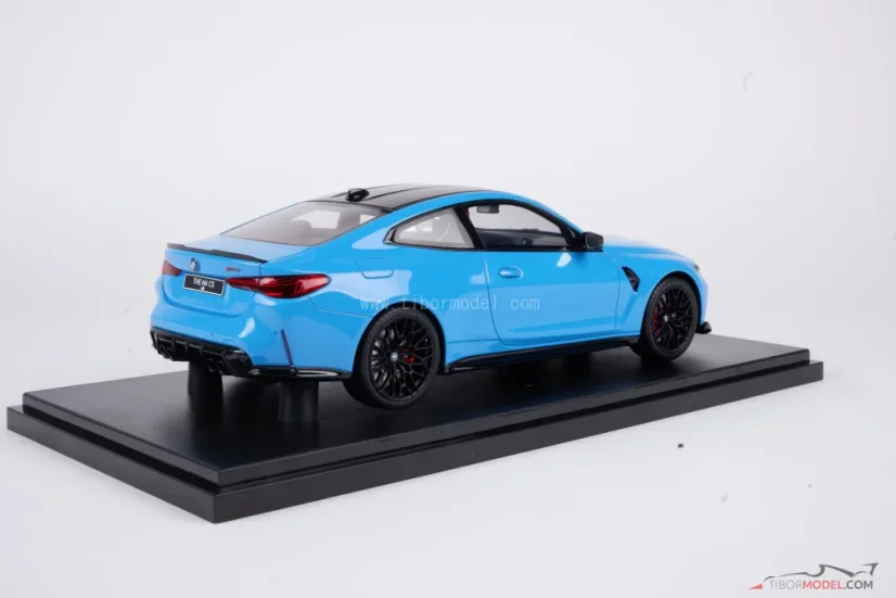 BMW M4 CS (2024) riviera blue, 1:18 GT Spirit