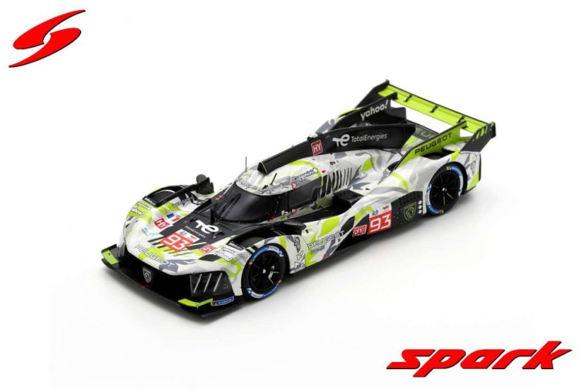 Peugeot 9X8 - Vergne/ Jensen/ Müller (2024), Le Mans, 1:43 Spark Peugeot 9X8 - Vergne/ Jensen/ Müller (2024), Le Mans, 1:43 Spark
