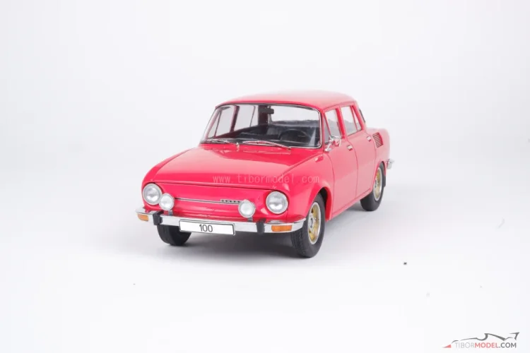 Skoda 100 piros (1969), 1:18 MCG