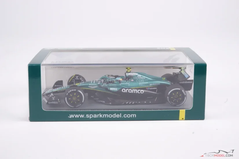 Aston Martin AMR25 - Fernando Alonso (2025), VC Maďarska, 1:43 Spark