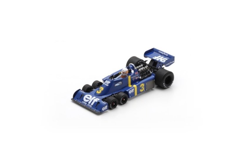 Tyrrell P34 - Jody Scheckter (1976), Winner Swedish GP, 1:18 Spark